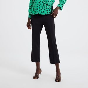 Zara Cropped Flarred Pants